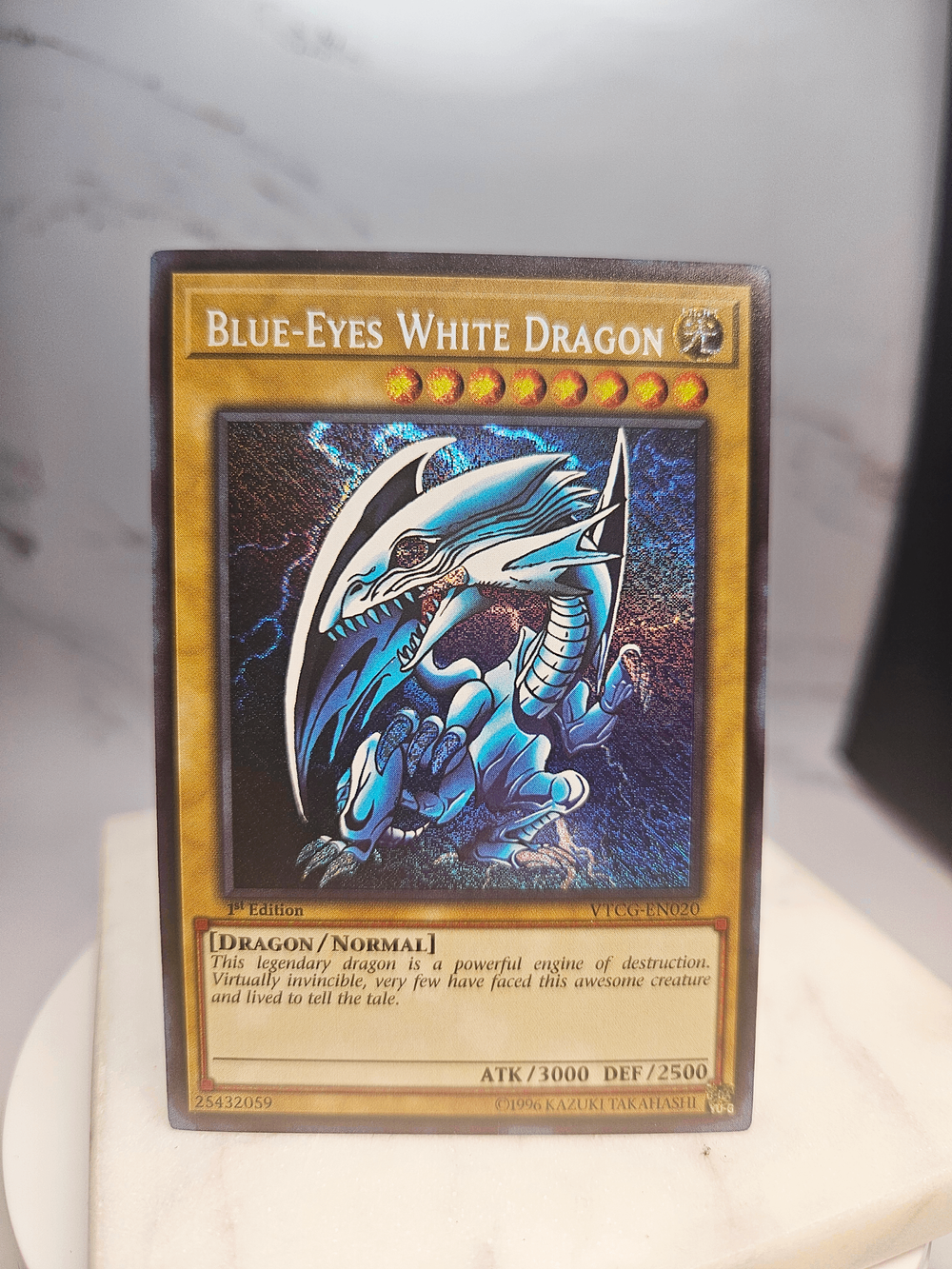 Blue-Eyes White Dragon (Bandai Art) — ValueTCG